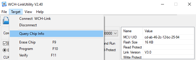 Query Chip Info