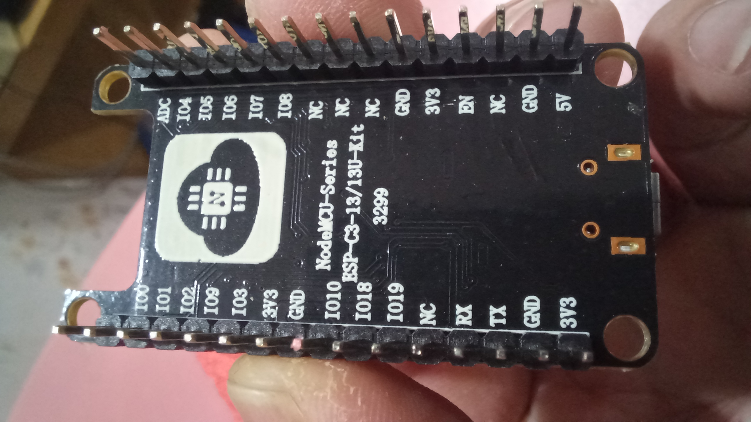 ESP-C3-01M-Kit NodeMCU rear