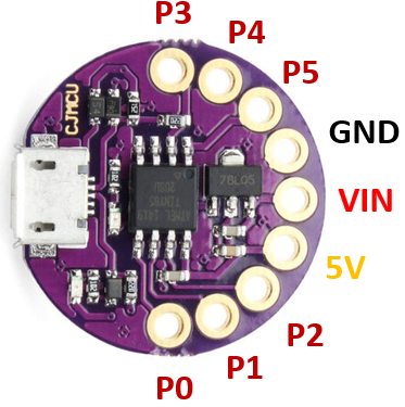 Mini LilyPadATtiny85 CJMCU