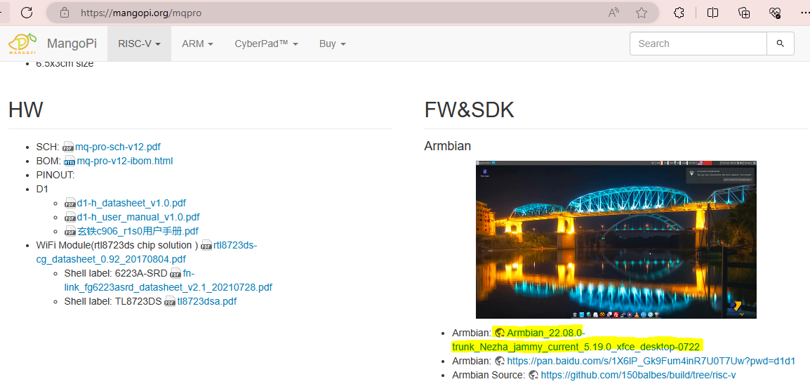 armbian_desktop_riscv_download