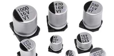 Tụ nhôm vỏ nhôm chân dán